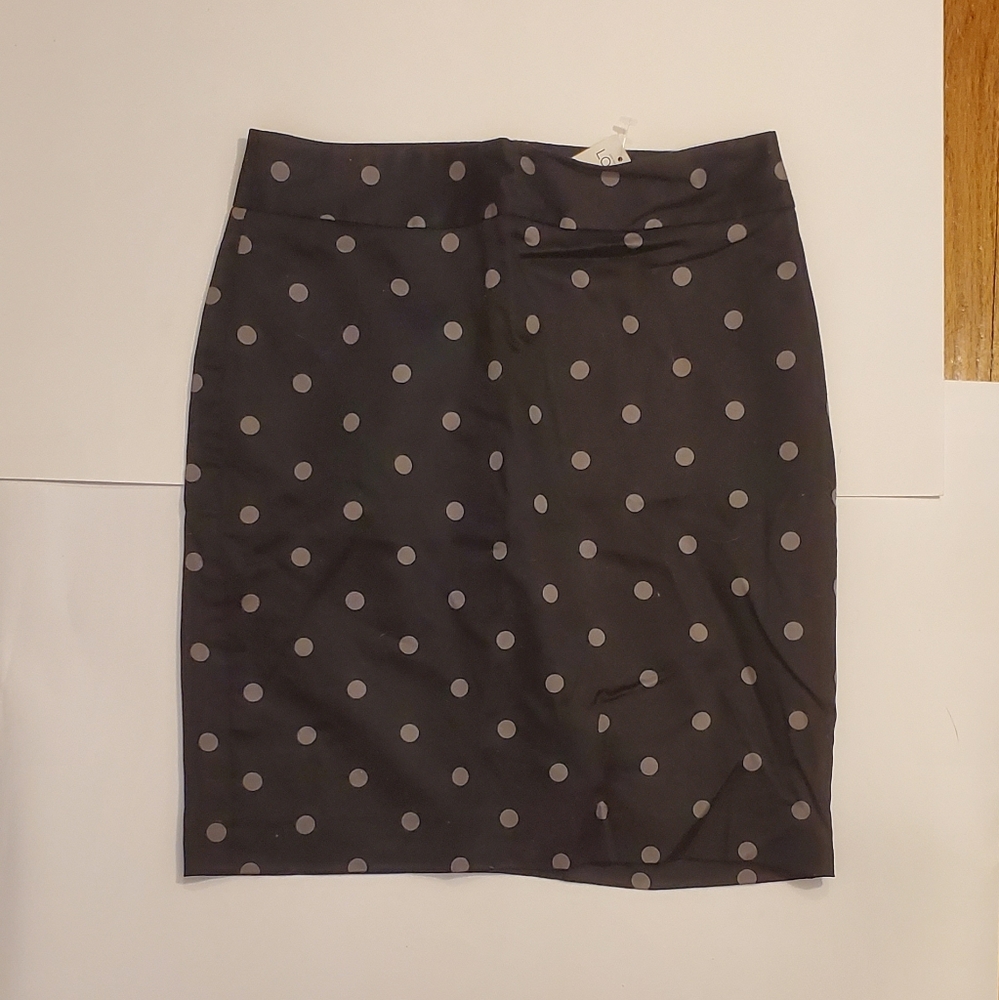 NWT Loft Polka Dot Pencil Skirt